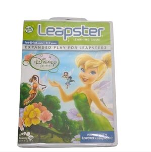 Leapster Disney Fairies Learning Game SEALED leapfrog Game